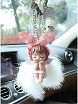 Car Pendant Upscale Car On-board Pendant Adorable Angel Car Rear-view Mirror Goddess Pendants Pendants Decorative Items