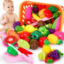 Kindergarten Doll's Home Area Corner Material Small Class Put in Construction Area Indoor Play House Kitchen Fruit Toys