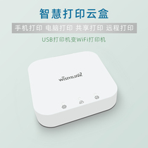 wisiyilink Wireless printing shared server Smart cloud box Mobile phone computer remote printer USB to network