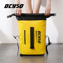 Dcyso waterproof swimming shoulder bag men and women waterproof bucket storage river tracing rafting beach backpack snorkeling equipment