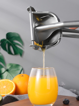 Juicer Manual 304 Stainless Steel Household Small Portable Juicer Squeezer Orange Juice Juicer