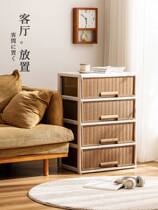 Snack Cabinet multi - floor drawer simulation of plastic household living room bedroom clothes 0323e