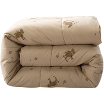 The hump is surrounded by a winter camel by a thickened double quilt and the winter quilt is being hairy by the spring and fall by the high end 1212y