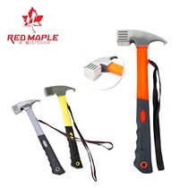 Outdoor Camping Hammer Square Head Tent Hammer Multifunction Solo Corner Hammer Nail Hammer Camping Ground Nail Hammer Fishing Hammer