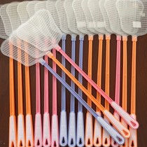 Fly swatter artifact lengthy household fly high quality mosquito Pat kitchen handle telescopic fly killer mosquito repellent restaurant net