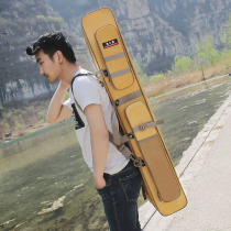 New fishing rod fishing gear bag wear-resistant waterproof large capacity double shoulder fishing umbrella hand Rod Sea Pole storage bag fishing King