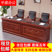Podium podium conference room large leader speaker trial table training platform Bar conference table and chairs