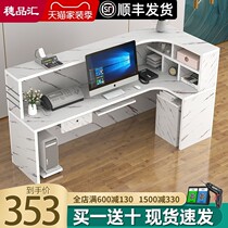 Cashier shop small counter table clothing store corner barber shop retro commercial simple modern hotel bar counter