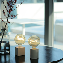 Dutch CALEX letter light LoveHome warm atmosphere creative Nordic ins wind LED table lamp Tanabata gift