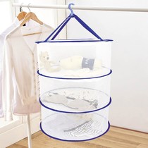 The meat drying rack hangs the drying net to prevent flies and fish dry things. Bacon dry drying cage artifact household