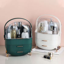 (factory direct sales)Light luxury desktop cosmetics storage box skin care products gouache storage box large-capacity storage cabinet