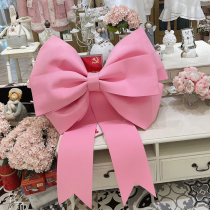 Opening layout Net red shop window ins giant oversized sponge bow decoration photo props material bag