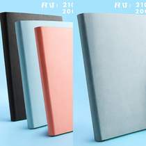 Notebook thick a4 large note special super thick diary blank paper Cornell postgraduate entrance examination simple literature and art college students note imitation soft leather no grid handwritten horizontal line 1000 pages