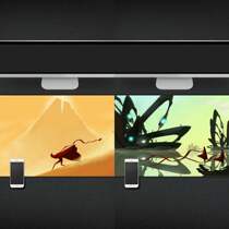 Wind trip game peripheral mouse pad computer laptop dormitory table pad oversized thick Japanese mouse pad