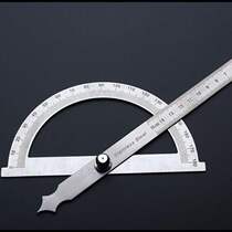Tools 180 degree universal angle ruler Measuring angle protractor Woodworking index gauge Carbon steel angle gauge