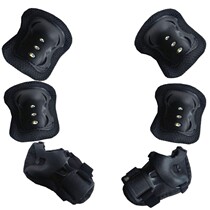 Roller skating protective gear for girls professional equipment full set skating helmet self-balancing car elbow protection wrist knee 6-piece set