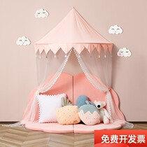 ins childrens tent indoor princess room wall-mounted bedside decoration bed mantle reading corner male and girl