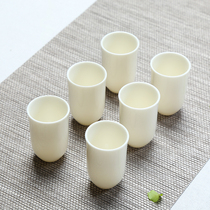 DeHua white porcelain smell cup set ceramic single Cup kung fu tea ceremony tea ceremony tea accessories Tea Cup special