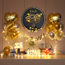 ins18 Year Old Adult Birthday Placement Male Girl Child Happy Party Scene Decoration Prop Balloon Background Wall