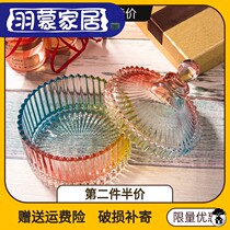 American crystal candy flush jar Glass Wedding home Living room Kitchen Storage Tank Jo Relocation Bags Sugar Vat first Accessories Box