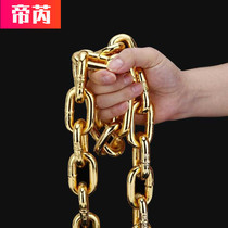 Steel chain Copper chain Drying strip Guardrail hanging strip Chain Light chain Bold anti-rust chain Decorative chain Retro gold chain