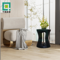 GRP Tea Table Hotel Furniture Villa Bathroom Chair Change of shoes European style light lavish hollowed-out corner Several sofas edge a few
