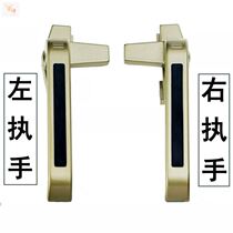 Thickened old-fashioned 38-type aluminum alloy window handle casement window handle Curtain wall hanging window handle Window 7-word lock
