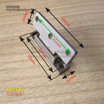 Large wardrobe door slit small hinge furniture door edge dust strip door blocked plastic spring hinge hinge stall edge accessories