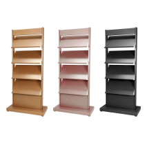 Sales department data rack landing display rack newspaper rack vertical real estate magazine rack property map publicity display rack