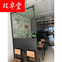 Wrought iron grid Photo wall mesh Upper wall mesh frame Industrial wind ceiling partition Iron mesh bar screen ceiling mesh