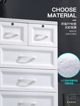  Toy storage cabinet Living room wall simple plastic cabinet Household multi-layer storage multi-functional vertical space-saving