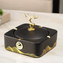 New Chinese style with cover tea table ashtray swing piece big number creative personality Home living room Fashion modern light extravaganza