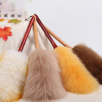 Electrostatic soft wool duster Household dust thickening encryption does not fall hair Car cleaning utensils Chicken feather sweep ash