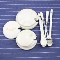 Ceramic round mug coffee cup lid white Matt light lid glass with perforated lid for spoon