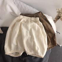 Sen - line ~ with good cotton pentator pants for Korean childrens pure baby pants pants tide