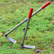 Multifunctional vegetable planting manganese steel small hoe balcony courtyard loosening hoe hoe agricultural planting flower hoe digging ground loose soil steel hoe