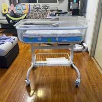   Newborn crib for hospital delivery room Mother and baby confinement center clubhouse anti-overflow milk lifting and tilting stroller