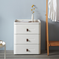 Drawer type storage cabinet plastic household toy snack storage box finishing multi-layer locker clothes storage box