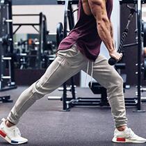 Large size close breathable training casual loose sports pants men's thin sports pants small foot waist fitness pants