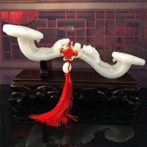 Ruyi ornaments new Chinese Home Office table living room Jade new home entrance wedding gift Jade