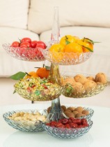 New Year Snacks Pill New Year Sugar Box Home Dried Fruit Box Living Room Tea Table Net Red Multi-layer Storage Fruit Plate