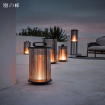 Solar Cage Courtyard Lamp Folk Hotel Led Cage Grass Terrace Lamp Outdoor Garden Villa Landscape Floor Lamp