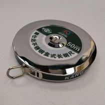 Stainless steel round steel ruler 50 m steel tape measure 30 M Portable Engineering measuring disc ruler 20 m long meter tape ruler