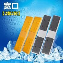 Mop replacement head new wide mouth folding mop head household buckle one-button replacement sponge head folded replacement screw-free