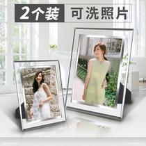 Home art photo layout decoration photo frame table exquisite seven-inch home Commemorative Book simple photo fashion coffee table