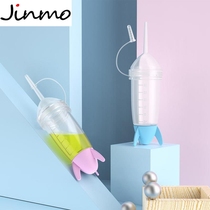 Cross-border new rocket feeder baby feeding water feeding to solve the baby drinking problem can squeeze the bottle body 30ml