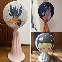 Electric fan cover dust cover new fan universal fan general fan cover fabric electric fan floor standing protective cover all-round anti-Ash