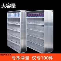 Aluminum alloy smoke shelf Convenience store supermarket smoke cabinet display cabinet One-piece automatic smoke pusher Wall-mounted smoke rack