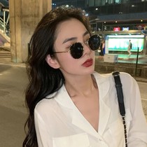 Lady Sunglasses Advanced Sensins Little Faces 2022 Chaure-old sunglasses Han version Anti-UV light