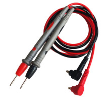 Multimeter pen Silicone digital pen test line 4mm soft silicone line Durable extra-pointed soft test stick table needle